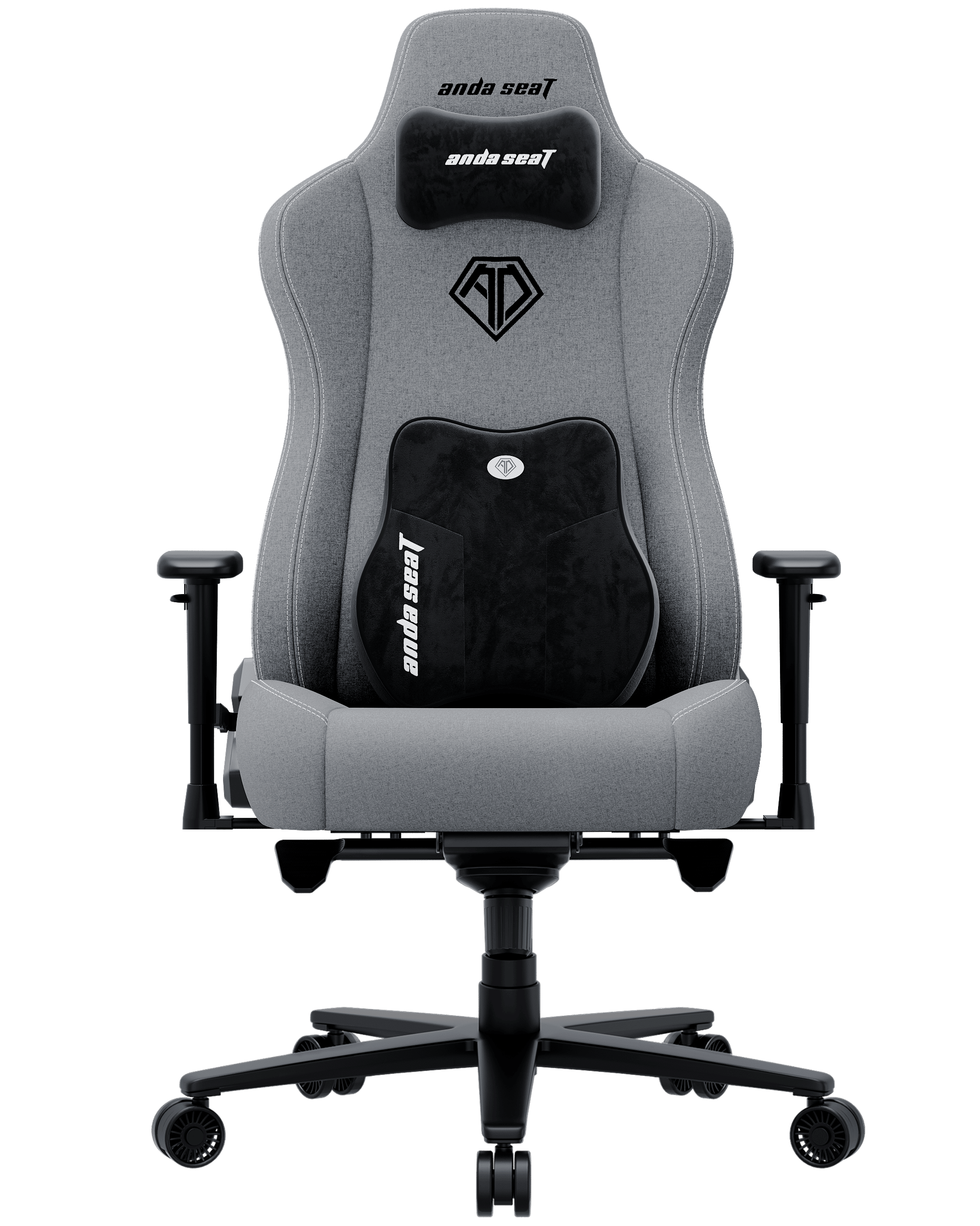 Herní židle Anda Seat Novis Plus XL Gray Fabric